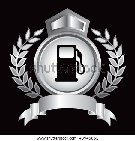 free gas pump icon. stock vector : gas pump icon