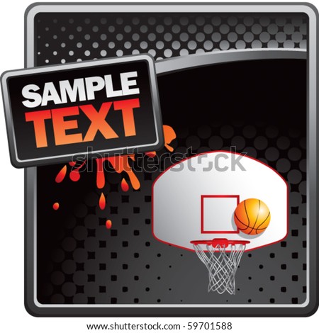 Basketball Goal Vector