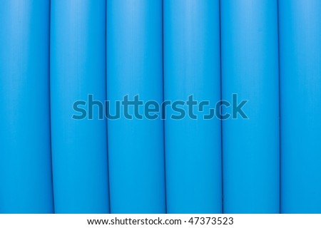 Blue industrial cable