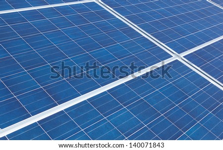 Solar photovoltaic panel for the production of electric energy