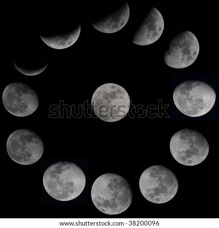 13 Moon phases