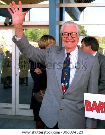STOCKHOLM,SWEDEN,20-05-1994:CARL BARKS American cartoonist best known for his comics about Donald Duck jubilee in Sweden for 40 years publishing\
For editorial use only