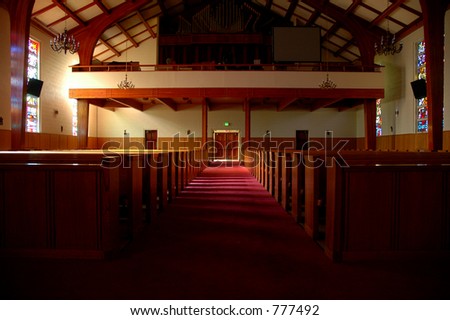 empty church