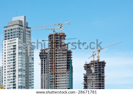 Real estate development at Puerto Madero, Buenos Aires, Argentina