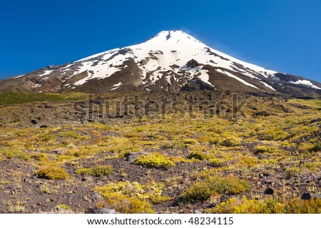 Villarrica volcano, Chile, South America