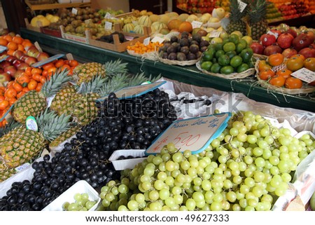 Fruit and vegetable shop