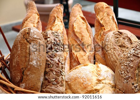 French loaves Fuerteventura Canary islands Spain