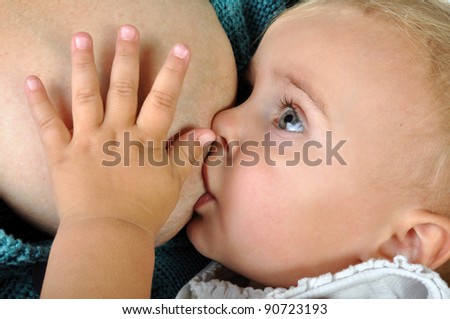 milk feeding baby