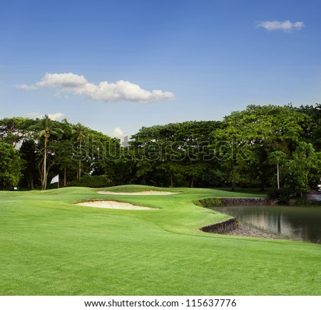 Golf Course in Bali