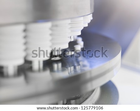 Close up of Pharmaceutical Industry