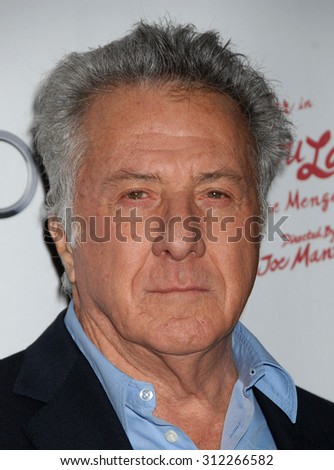 LOS ANGELES - DEC 5:  Dustin Hoffman arrives at the I\'ll Eat You Last A Chat With Sue Mengers Opening Night  on December 5, 2013 in Westwood, CA
