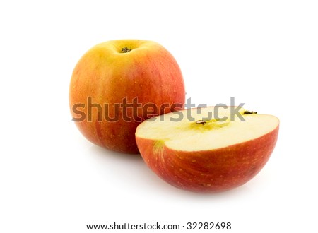 One whole apple and a half apple