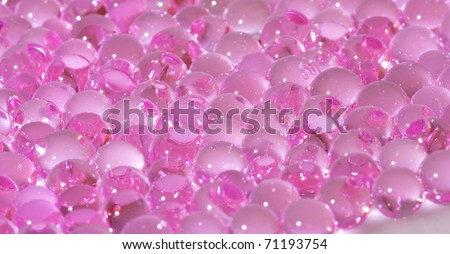 Pink soft gel background
