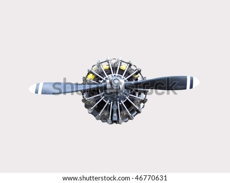 aircraft propeller and engine