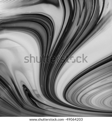 stock photo : Black and white swirl background