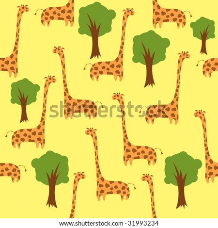 funny. giraffe. green