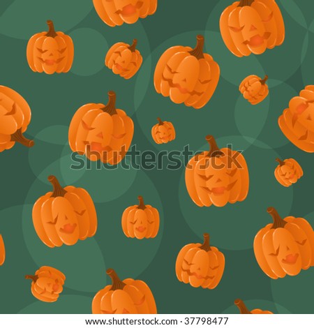 Seamless Halloween Background Stock Vector Illustration 37798477