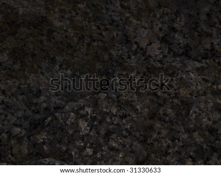 Closeup of black granite surface can be used for backgrounds or Web site wallpaper