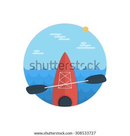 Art Flat kayak