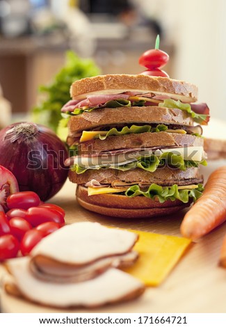 Healthy Eating, Gourmet Sandwiches