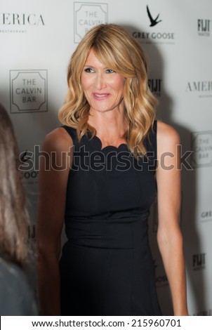 Toronto - September 8, 2014: Actor Laura Dern at the America Restaurant afterparty for the film 99 Homes.