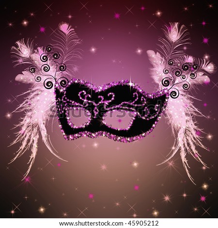 carnival brazil mask. stock photo : carnival mask