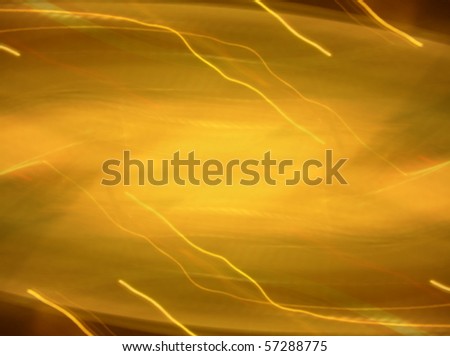 Golden Glow abstract