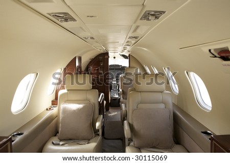 Private Jet Interior Design
