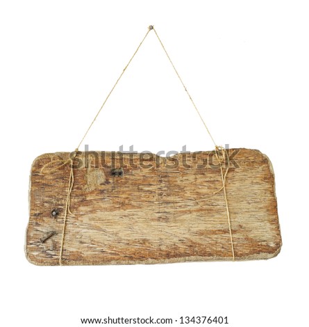 hanging wooden sign free copy space isolated on white background hanging wooden sign free copy space isolated on white background