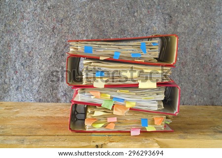 messy file folders, free copy space