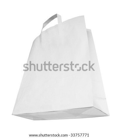 blank white paper. stock photo : Blank white