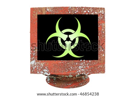 stock photo : symbol virus infection, grungy stock photo : symbol virus infection, grungy