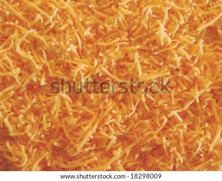 food background - shredded cheese