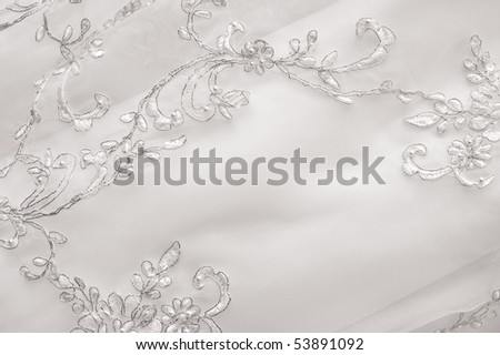 stock photo Wedding lace