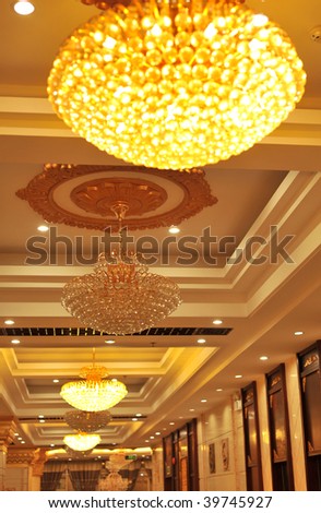 Hotel indoor decorative lighting,