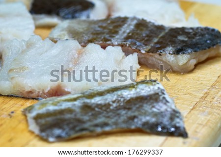 In Polish cuisine, on the Polish table, tasty cod.