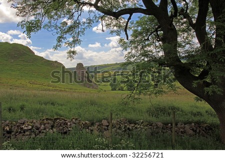 In the hills of England dry stone walls are made to divide fields as no hedges will grow in the shallow  soil.
