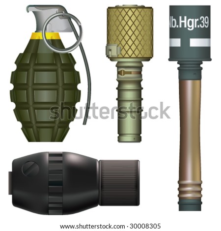 First World War Grenade. Grenades from World War