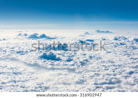 Beautiful heaven on the Cloud
