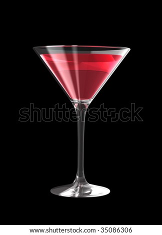 cocktail glass. stock photo : cocktail glass