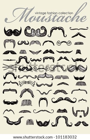 Free Vector Mustache