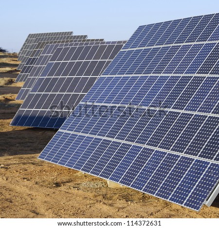 photovoltaic solar panel for renewable electric energy production