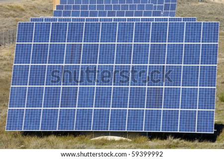 photovoltaic solar panel for renewable electric energy production