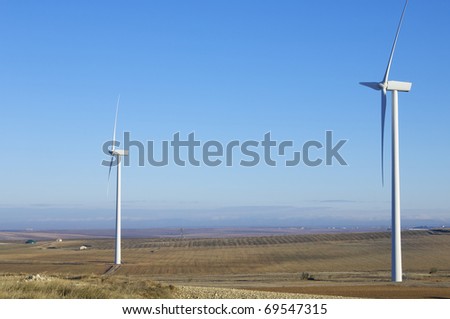 two windmills for electric power generation alternative
