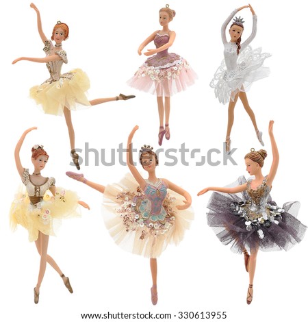 Merry Christmas And Happy New Year. Decor Dancing Ballerina. Stock Photo 330613955 : Shutterstock