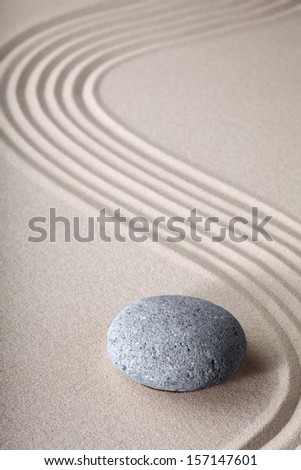 zen garden japanese garden zen stone with raked sand and round stone tranquility and balance ripples sand pattern