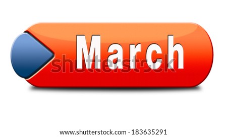 March to next month of the year early spring event calendar