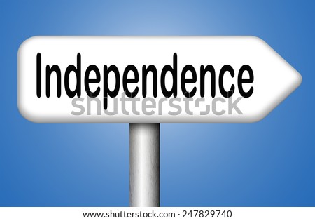 independence self sufficient or self employed independent life for the elderly disabled or young people
