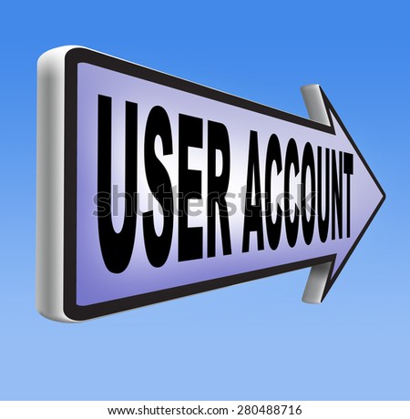 Your user account member registration navigation open or create membership profile