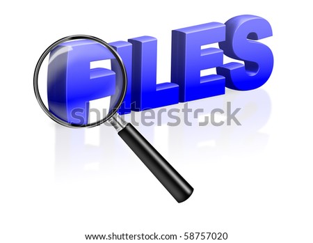 image search upload. stock photo : files search upload or download organise 3D text